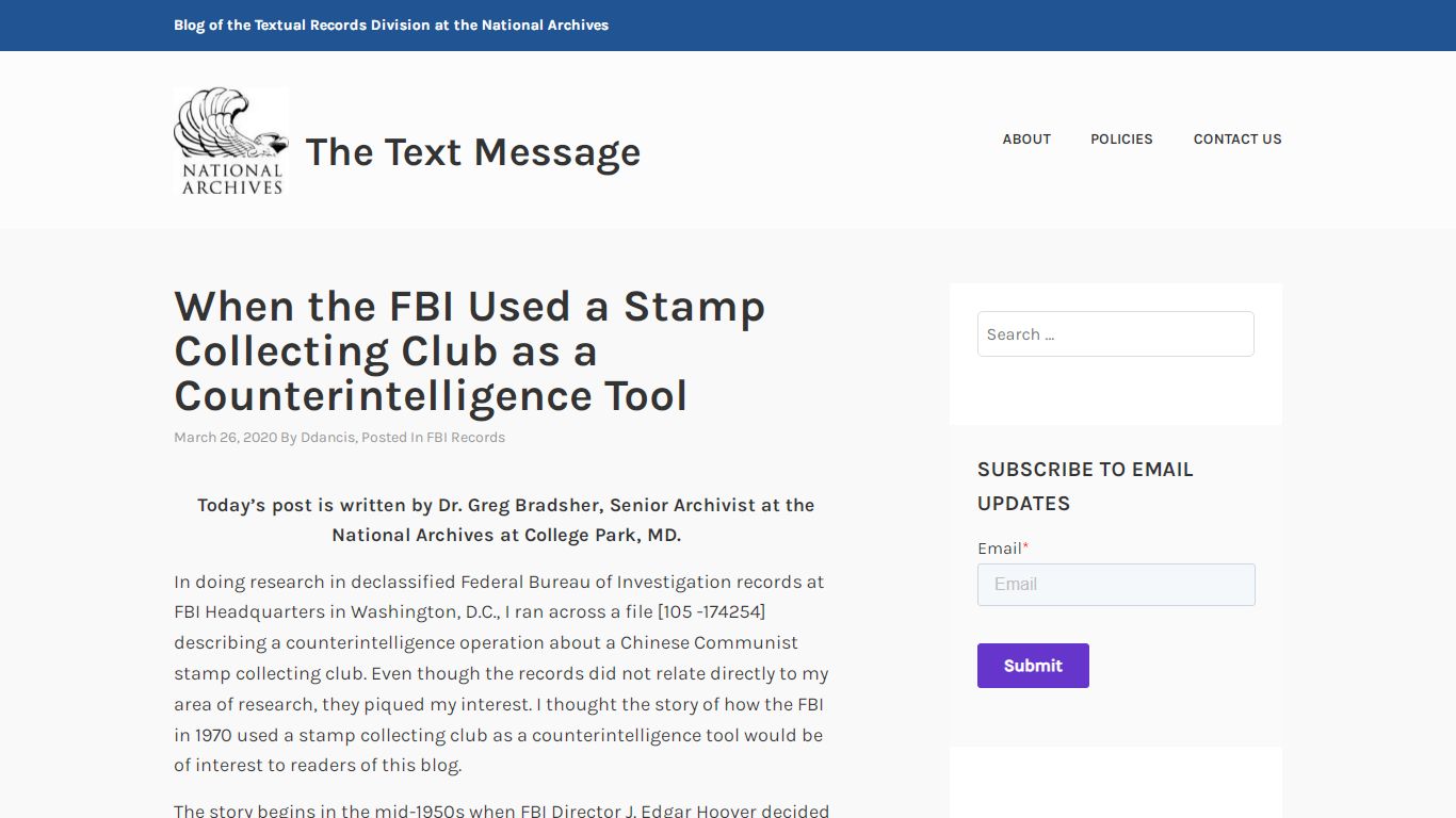 When the FBI Used a Stamp Collecting Club as a Counterintelligence Tool ...